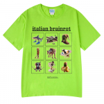 Itali&scaron;kas Smegenų Puvinys Juokingas Memas Mar&scaron;kinėliai Tralalero Tralala Tung Tung Tung Sahur Bombardiro Crocodilo Lirili Larila Vyri&scaron;ki Moteri&scaron;ki Mar&scaron;kinėliai 2XL