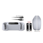 VR Rankenų Valdiklių Laikiklis Įkrovimo Bazė Oculus Quest 2 Priedams