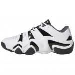 adidas Crazy 8 Low Balti Juodi Unisex Sportbačiai Avalynė-Baltas Pagrindas-Juodas Kolegialus Violetinis IG2032 40⅔