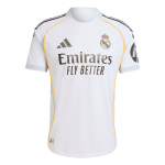 Adidas Real Madrid 25/26 Namų žaidėjo versija Patogūs paprasti trumpomis rankovėmis futbolo mar&scaron;kinėliai Vyri&scaron;ki mar&scaron;kinėliai JV5918 M