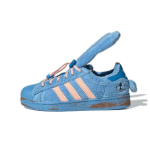 Adidas Originals Lydantis Liūdesys X Superstar 360 Patogūs Kvėpuojantys Žemi Sportbačiai Mėlynas Triu&scaron;is Vaikams Sportbačiai GW6047 30&frac12;