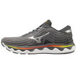 Mizuno Horizon 6 Wave Patvarūs žemi bėgimo bateliai Vyri&scaron;ki sportbačiai Pilki J1GC222605 42