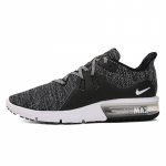Nike Air Max Sequent 3 Juodi Balti Tamsiai Pilki Sportbačiai Laisvalaikio Batai 921694-011 40.5