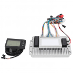 48V 60V 1000W be&scaron;epetis variklio valdiklis LCD ekranas rinkinys 3 režimų sinusinės bangos valdiklio rinkinys elektriniam dviračiui