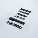 Naujos Chrome juodos sparnų raidės SDrive XDrive EDrive emblemos, skirtos BMW 3 4 5 6 7 8 serijos X3 X4 X5 X6 Z4 GT automobilio bagažinės logotipo lipdukas glossy black XDrive