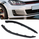 Volkswagen Golf Mk7 Priekinis Lūpa GTI Bamperio Apdailos Juostelės Ir Juoda Apatinė Apsauga (2015&ndash;2017 m) juoda