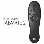 [Suderinama su iPad/iPhone] CLIP STUDIO TABMATE 2 (Clip Studio Tabmate 2) Belaidis vienrankis įvesties įrenginys. Veikia su bet kuriuo įrenginiu, gerina darbo efektyvumą