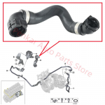 Turbo įkroviklio au&scaron;inimo žarna 11538611277 BMW F20 F21 M140i F22 F23 M240i F30 F34 340i F36 440i G30 540i G32 G12 G01 G02 B58