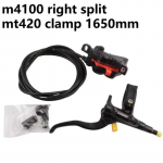 Shimano Split Brake M4100 de&scaron;inė split MT420 apkaba 1550mm 1600mm 1650mm 1700mm Hidraulinis diskinis stabdžių suportas su derviniais kaladėlėmis MTB M4100 right 1650mm