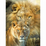 &bdquo;Pasidaryk pats&ldquo; 5D deimantinis dažymas &bdquo;Lion Cross Ctitch&ldquo; pilnas apvalus grąžtas &bdquo;Animal&ldquo; deimantinis siuvinėjimas, tapyba mozaika, namų dekoro meno dovana Full Round 15x20CM