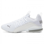 Puma Axelion Refresh Balti Sidabriniai Vyri&scaron;ki Sportbačiai 377911-06 40