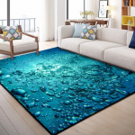 3D kilimas svetainei Spalvingas akmenimis spausdintas kempinės kilimėlis miegamojo virtuvės kilimėliui, neslystantis vonios kambarys 140x200cm