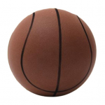 Silent Ball Ball Sportas Treniruotės Krep&scaron;inis Lengvas pratimas Mažo triuk&scaron;mo įranga, skirta lauke 18cm kava