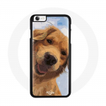 Coque pour Iphone 5/5S - SE Chien marron Golden Retriever