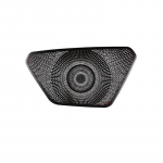 Aliuminio lydinio automobilio centrinės konsolės prietaisų skydelio garsiakalbio dangtelis dekoratyvinis rėmas automobilių priedai BMW 3 serijos G20 G28 -22 juoda