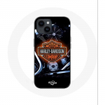 Coque pour Iphone 14 Harley Davidson Compagnie automobile logo - Maniacase