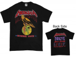 1994 Metallica vasaros turo juodi dvipusiai mar&scaron;kinėliai unisex S