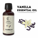 100% grynas vanilės eterinis aliejus stiprina libido, antioksidacines savybes Volume=50ml