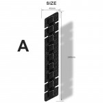 3D Silikoninis Dviratčio Rėmo Apsauga nuo Įbrėžimų MTB Plento Dviratis Galinio &Scaron;akės Apsauga nuo Įbrėžimų Grandinės Apsauga Apsauginiai Lipdukai
