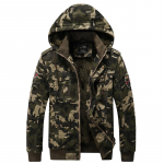 Fleece striukė vyrams, Žieminė kamufliažinė darbinė striukė, Fleece kamufliažinė darbinė striukė 6XL