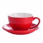75 ml / 200 ml keraminis puodelis, skirtas kapučino kavai, skirtas rankiniu būdu užplikyti kavos puodelį, naujas porcelianas, skirtas kavos parduotuvei &bdquo;Barista&ldquo;. 180-200ml