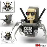 Skibidi tualetas 3.0 Titan Clockman statybinis blokas vaikams Titan Camerman garsiakalbis surinkimo plytos žaislai berniukams Dovanos Velykų žaislai