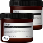 Nard Bouquet Garni Mildly Acidic Peeling Toner Pads 70 sheets 140ml 4 pieces white