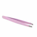 1 vnt antakių pincetas Hair Beauty Tilt Puller nerūdijančio plieno antakių kirpimo klipas Pro plaukų &scaron;alinimo makiažo įrankis Plok&scaron;tieji antgaliai TSLM rožinė