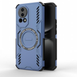 Dėklas Huawei Nova 13, dangtelis Huawei Nova 13, žiedinis magnetinis kietas smūgiams atsparus Magsafe belaidžio įkrovimo dėklas Huawei Nova 13 Huawei nova 12 mėlyna