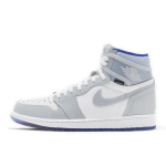 Air Jordan 1 High Zoom Racer Blue Unisex Sportbačiai Balti CK6637-104 44.5