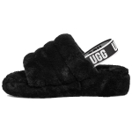 UGG Fluff Yeah &Scaron;lepetės Juodos Moteri&scaron;ki Kedai 1095119-BLK 36