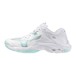Mizuno Wave Lightning Z8 Baltos ir mėlynos spalvos moteri&scaron;ki sportbačiai V1GC240045 36