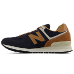 New Balance NB 574 V2 Retro Oda Žemi Laisvalaikio Bėgimo Bateliai Unisex Kedai Mėlyni Rudi ML574OT2 36