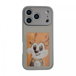 NFC funkcija &bdquo;pasidaryk pats&ldquo; ekrano projekcija AI telefono dėklas iPhone 17 16 15 14 13 Pro Max &bdquo;pasidaryk pats&ldquo; dėklai ra&scaron;alo ekrano telefono dangtelis animacinis mergaitės berniuko be baterijos For iphone 17 Pro pilka