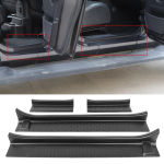 Durų plok&scaron;tės dangtelis slenkstis Jeep Wrangler JL Gladiator JT 2018-2022 Įėjimo apsaugos Durų slenksčio plok&scaron;telių apsaugos 4-durų automobilio priedai 4 Doors-Rubber