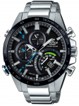 Edifice i&scaron;maniojo telefono ry&scaron;io laikrodis Sidabrinis [Casio] EQB-501XDB-1AJF juoda