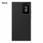 Originalus Samsung Smart View Piniginės Atverčiamas dėklas Samsung Galaxy S23 Ultra SM-S918B S-View Dėklas Juodas SZRH A-S 25-26