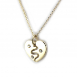 Altesse [N1890] - Collier plaqu&eacute; or 'Love'