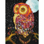 5d deimantų tapyba nauja povo mozaika namų augalų dekoravimas siuvinėjimas gyvūnas rankų darbo dovana Full Round 20X30CM raudona