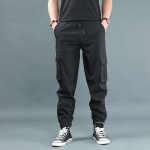 Rudens pavasario vyri&scaron;kos apatinės sportinės aprangos sportinės kelnės Vienspalvės &bdquo;Jogger Cargo&ldquo; kelnės Fitness Tactical Pocket Work Out Pie&scaron;tukas Kelnės Kelnės vyrams