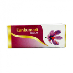 Kunkumadi Tailam: veido aliejus (10 ml), Kunkumadi Thailam veido masažo aliejus, Vaidyaratnam 18.25