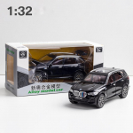 1:32 Suderinamas su BMW X5 visureigio modelio automobilio žaislas, cinko lydinio i&scaron;traukiamas žaislinis automobilis su garsu ir &scaron;viesa, skirta vaikams berniukui, mergaitei 1:32-Size:16.5*7.5*6.5cm