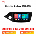 &bdquo;Icreative Android&ldquo;, skirta &bdquo;Kia Ceed JD 2012-2016&ldquo;, 2 Din IPS GPS navigacija &bdquo;Bluetooth&ldquo; automobilio radijo daugialypės terpės vaizdo grotuvas