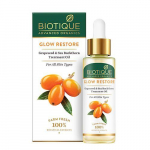 Biotique Glow Restore vynuogių kauliukų ir &scaron;altalankių gydomasis aliejus 30ml