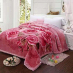 &bdquo;Four Seasons&ldquo; &scaron;ilta ir patogi antklodė antklodė, pastorinta dviguba koralų vilnos antklodė Vieno studento bendrabučio žiemos dengiamoji antklodė 180*200cm