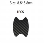 Automobilio durelių anglies pluo&scaron;to apsauginė plėvelė nuo įbrėžimų, skirta automobilio rankenoms, i&scaron;oriniam automobilio stiliui 1Pcs6.8x8.5cm