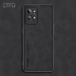 &bdquo;Realme GT 2 Pro Case&ldquo; odinio ra&scaron;to galinio dangčio &bdquo;Coque Funda&ldquo;, skirto realme GT Neo 3 GT2 prabangus odinis dėklas, skirtas realme GT Neo2 realme GT2 Pro juoda