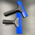 KTM matinė rankena su 20 cm pločio BlueMax a&scaron;menų lango vinilo sklandžiu mentele, automatinio plėvelės valytuvo vandens valytuvo sausgyslės grandiklio automobilio dažymo įrankiai 22.5*20cm /8.79*7.81 inch juoda/mėlyna