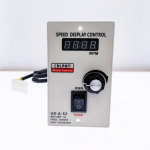 Skaitmeninis ekrano greičio reguliatorius UX-A-52 400 W kintamosios srovės 220 V variklio greičio reguliatoriaus valdiklis pirmyn ir; Atgal 50/60hz