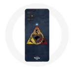 Coque pour Samsung Galaxy A51 Game of Thrones Saison 8 Le Tr&ocirc;ne de Fer Triangle Logo Baratheon Lanni
